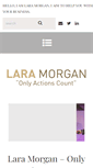 Mobile Screenshot of laramorgan.co.uk